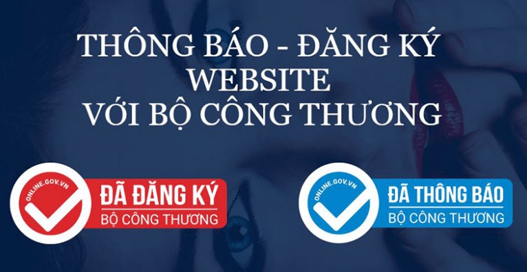 thủ tục thông báo website