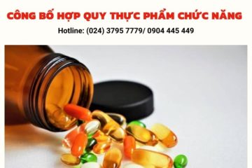 Công bố hợp quy thực phẩm chức năng 